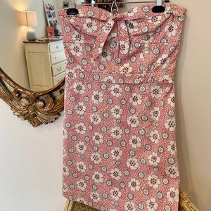 Floral Tibi Strapless Sundress